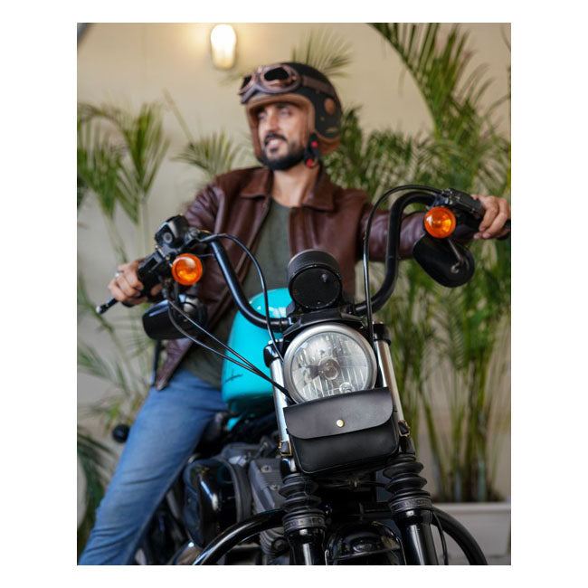 Trip Machine Sidekick Moto Pouch Black