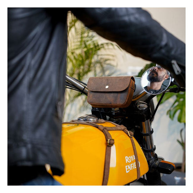 Trip MachineSidekick Moto Pouch Mocha