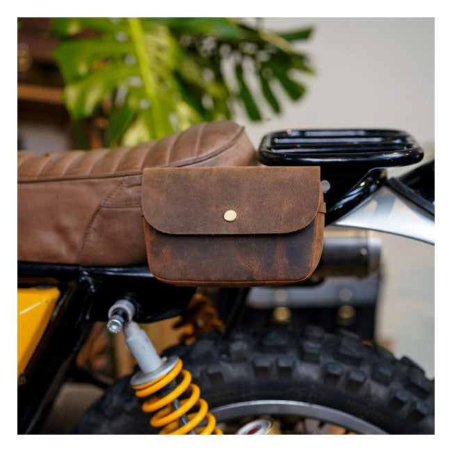 Trip MachineSidekick Moto Pouch Mocha