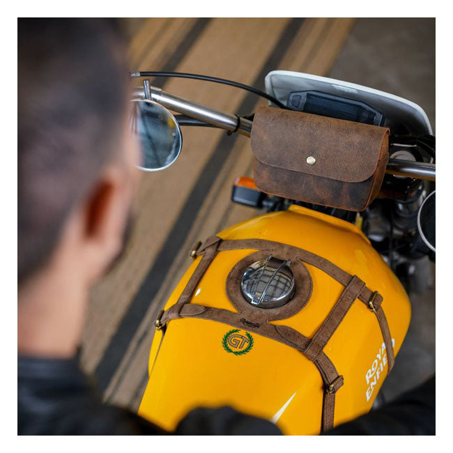 Trip MachineSidekick Moto Pouch Mocha