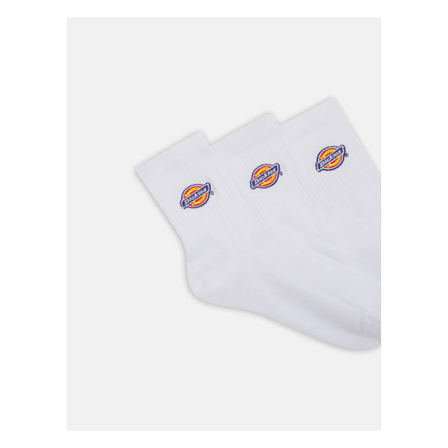 Dickies Valley Grove mid sock white