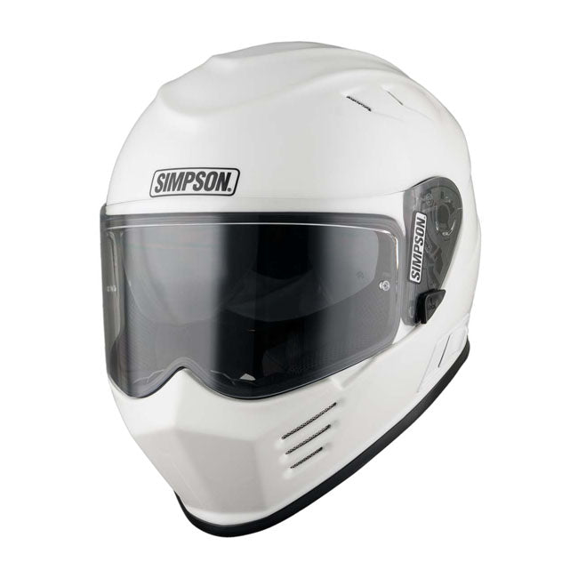 Simpson Venom helmet white