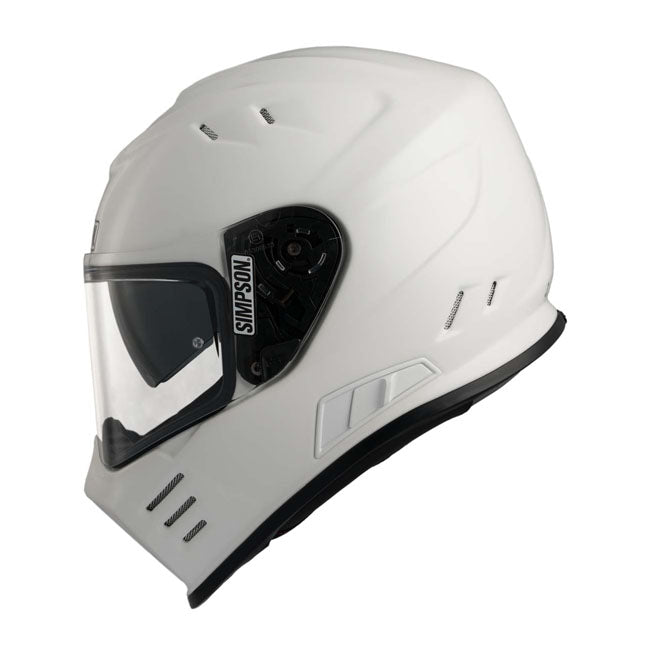 Simpson Venom helmet white
