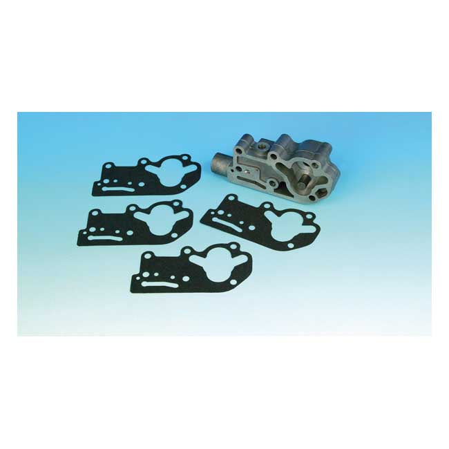 James, oil pump body to case gasket. .031" paper — 92-99 Evo Big Twin (NU)