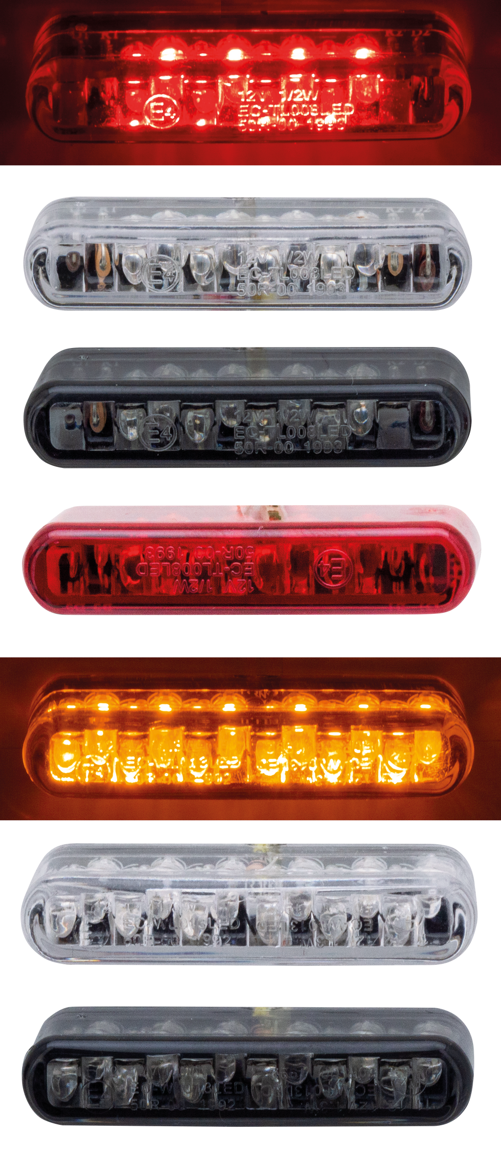 CUSTOM E-APPROVED LED TURN SIGNALS