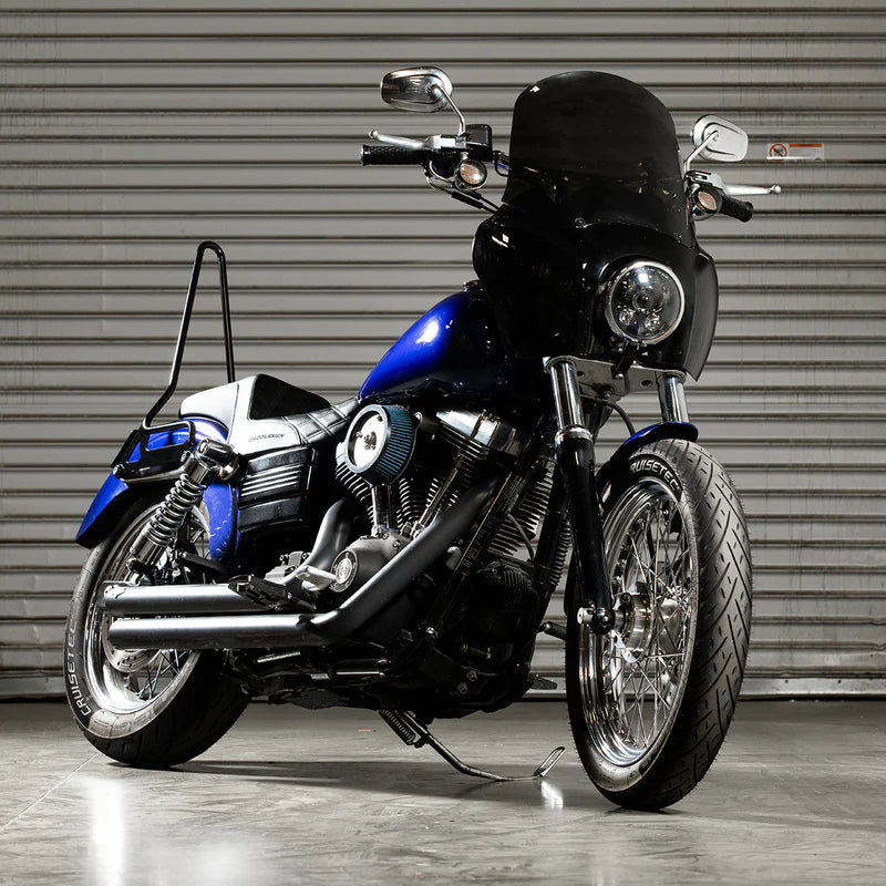 Biltwell, Exfil sissy bar. Dyna. Black
