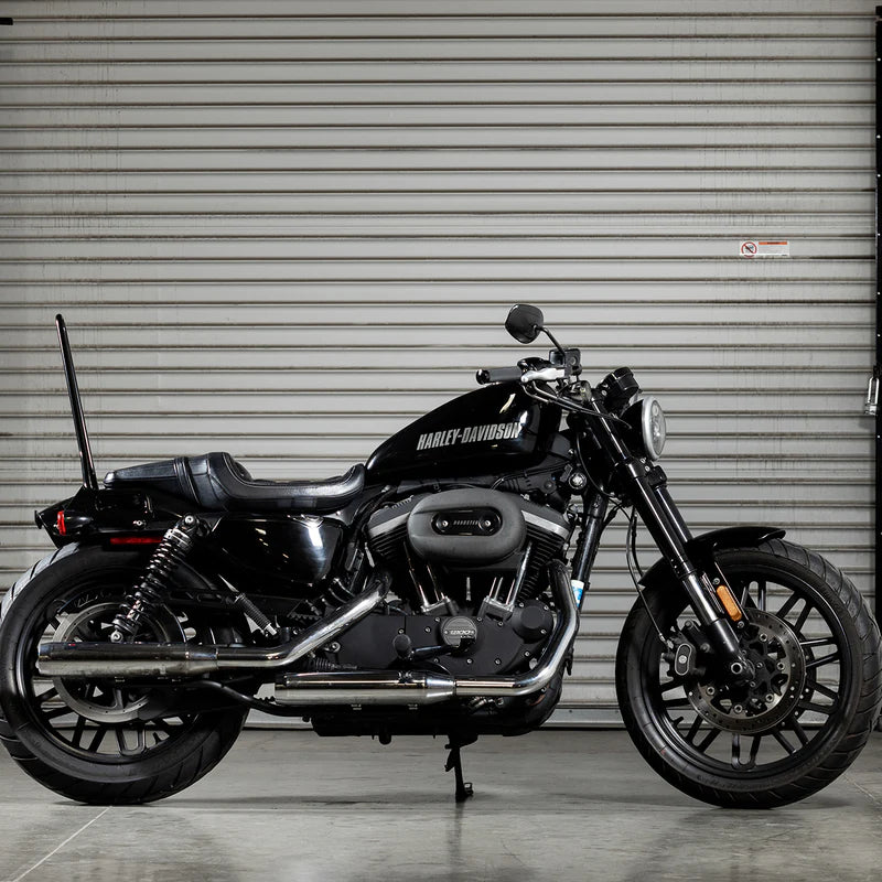 Biltwell, Exfil sissy bar. 04-20 XL Sportster. Black — 04-20 XL Sportster (NU)
