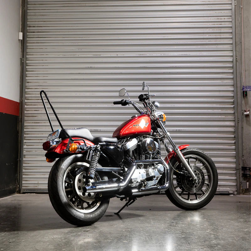 Biltwell, Exfil sissy bar. 96-03 XL Sportster. Black