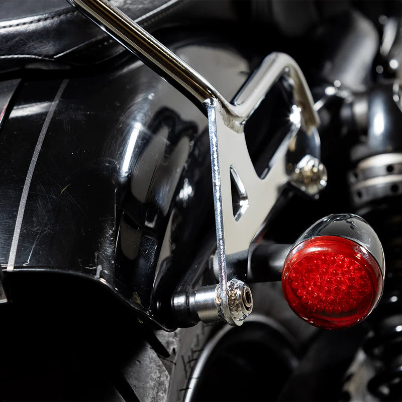 Biltwell, Exfil sissy bar. 04-20 XL Sportster. Chrome — 04-20 XL Sportster (NU)