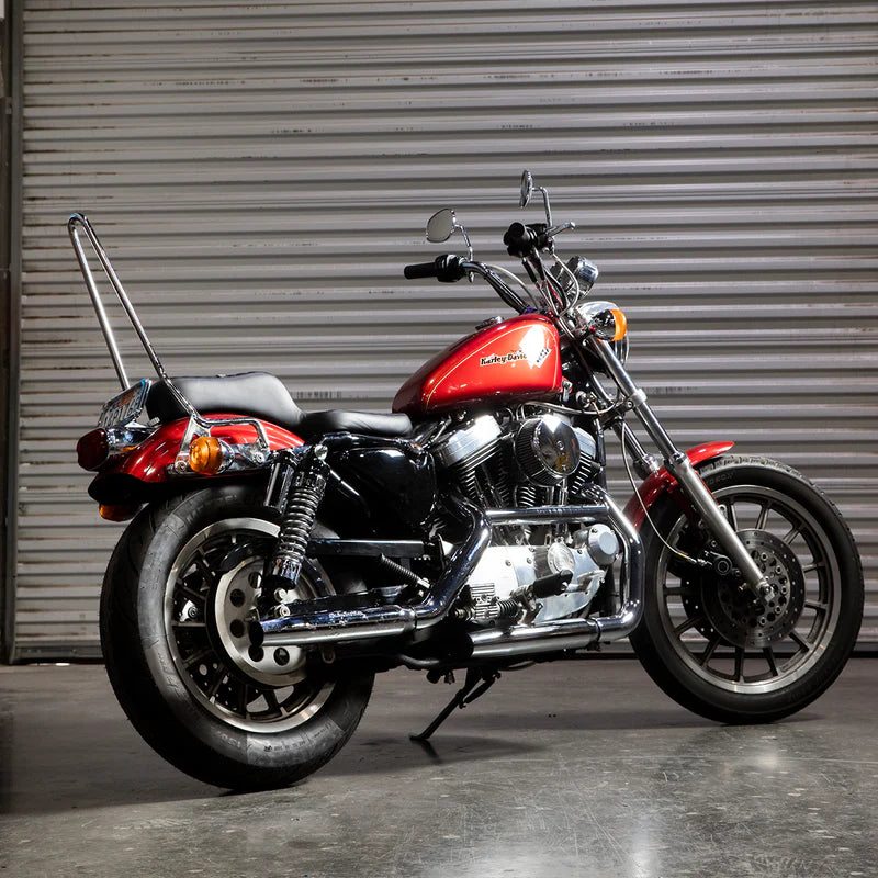Biltwell, Exfil sissy bar. 96-03 XL Sportster. Chrome