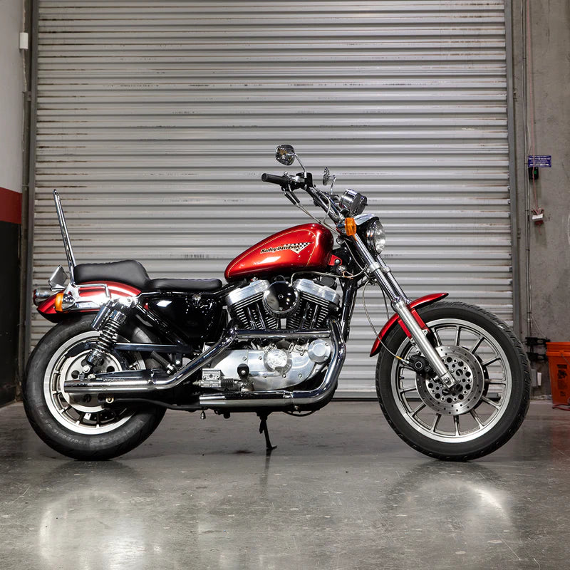 Biltwell, Exfil sissy bar. 96-03 XL Sportster. Chrome