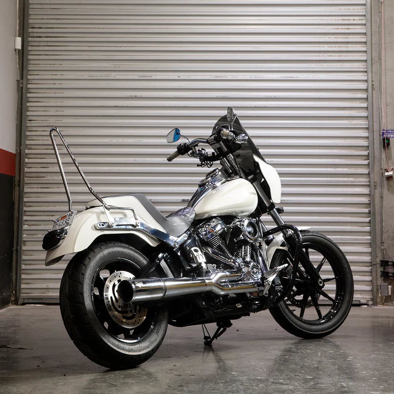 Biltwell, Exfil sissy bar. Softail. Chrome