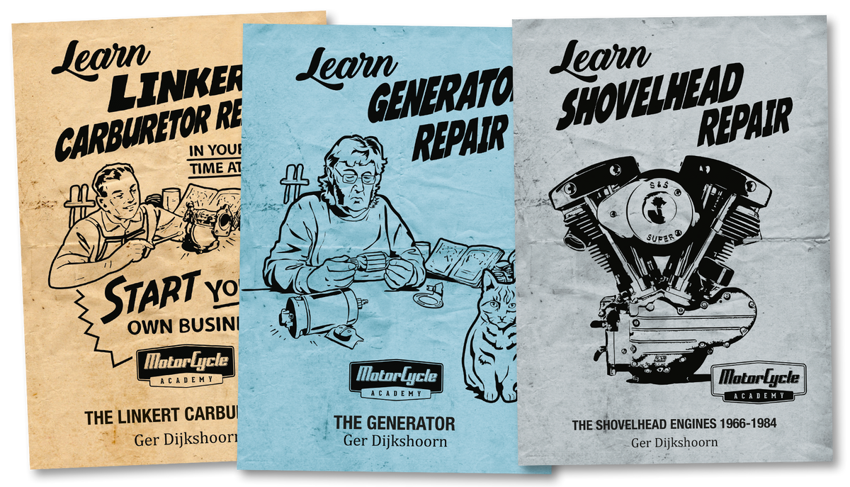 MOTORCYCLE ACADEMY REPAIR MANUALS
