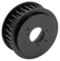 OFF-SET FINAL DRIVE PULLEYS
