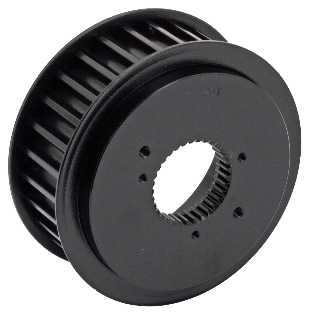 OFF-SET FINAL DRIVE PULLEYS