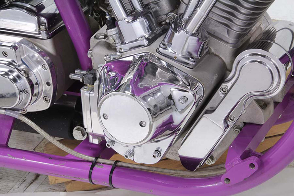 CAM COVER TRIM CHROME