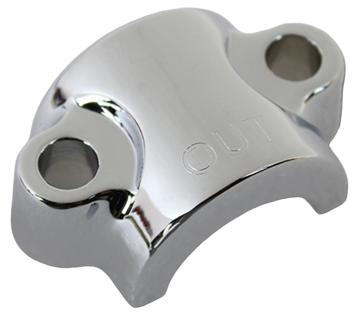 CHROME FORK SLIDER AXLE PINCH CAP