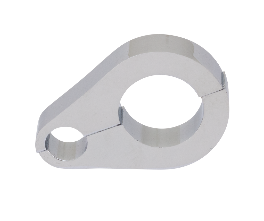 CHROME PLATED CABLE AND OIL LINE CLAMPS