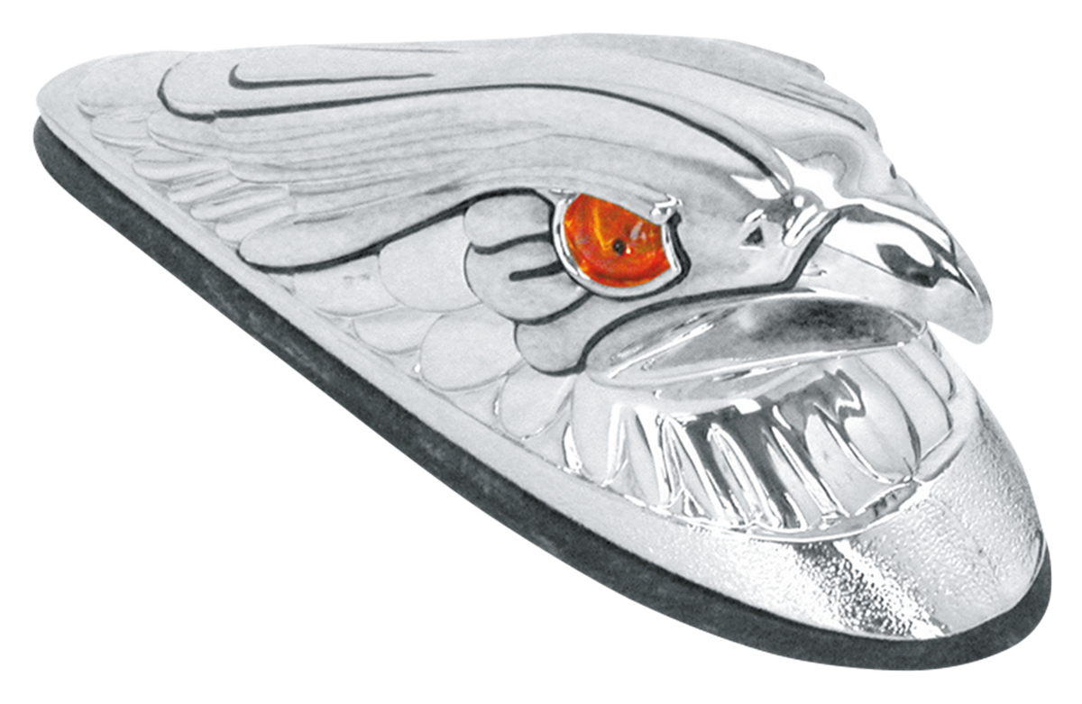 EAGLE'S HEAD FENDER ORNAMENT WITH LIGHT