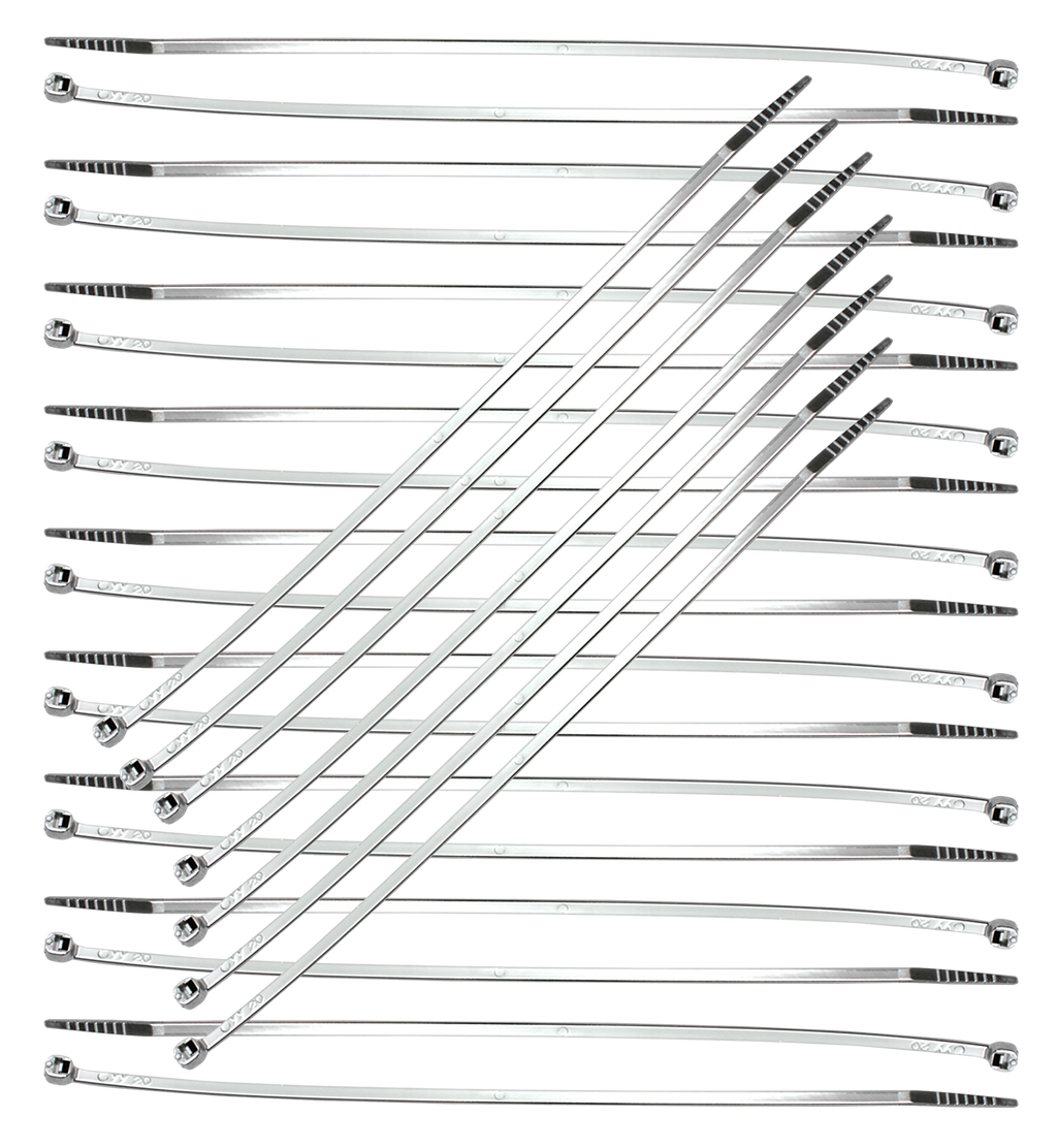 CHROME TIE WRAPS