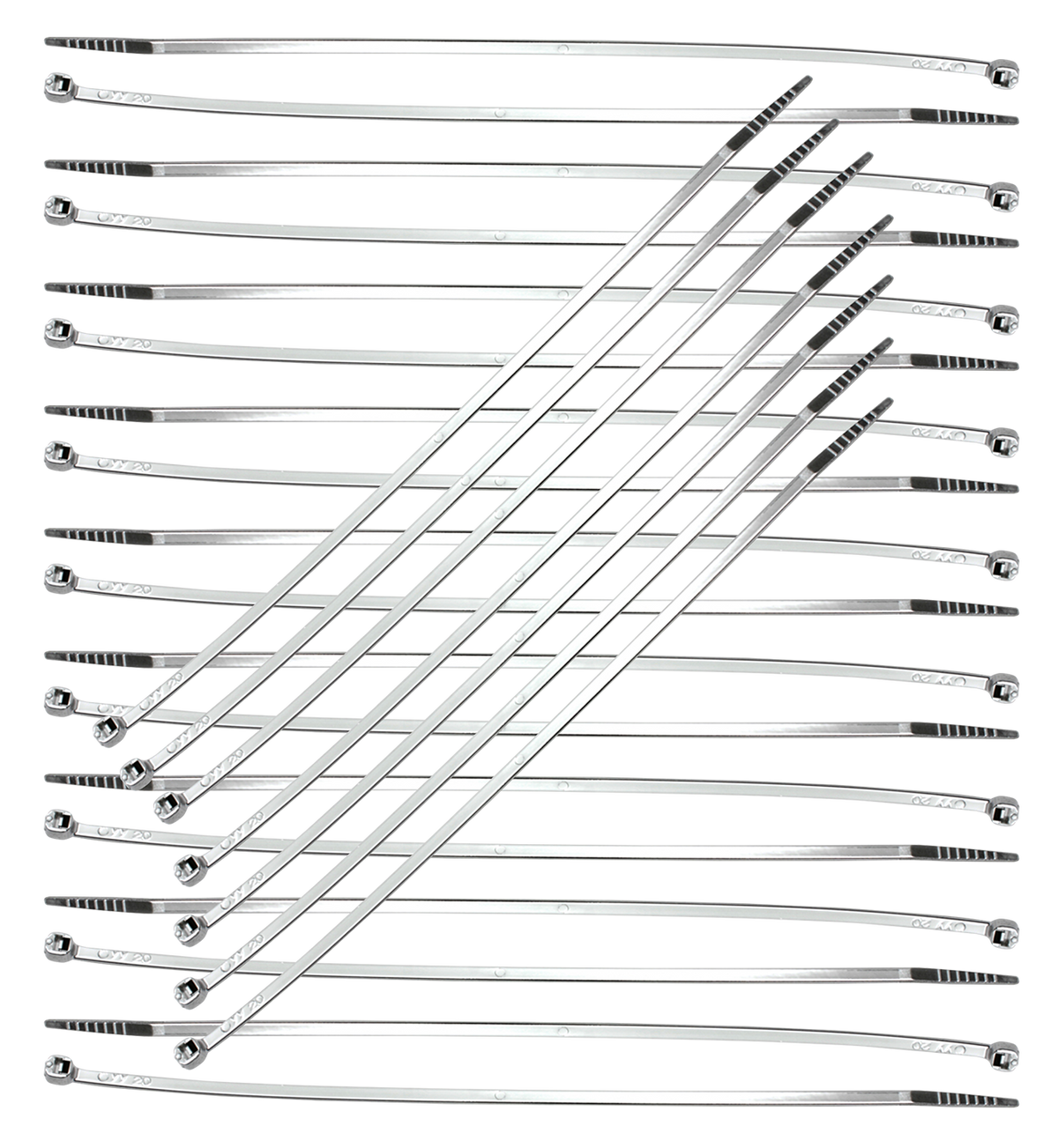 CHROME TIE WRAPS