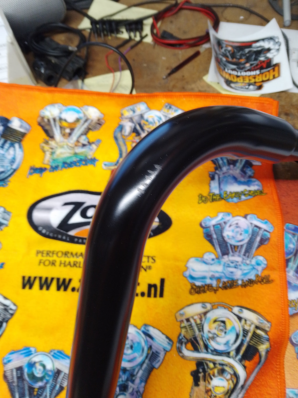 ZODIAC'S FAT BUBBA LARGE DIAMETER SIX-BEND BAGGER STYLE HANDLEBARS