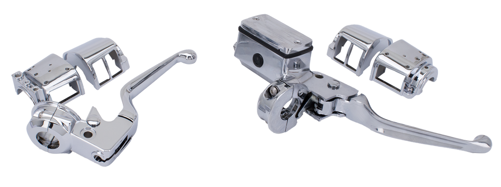 CHROME HANDLEBAR CONTROLS FOR 1982-1995 MODELS