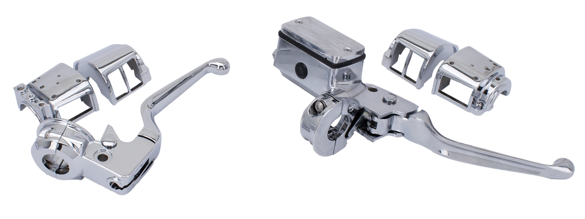 CHROME HANDLEBAR CONTROLS FOR 1982-1995 MODELS