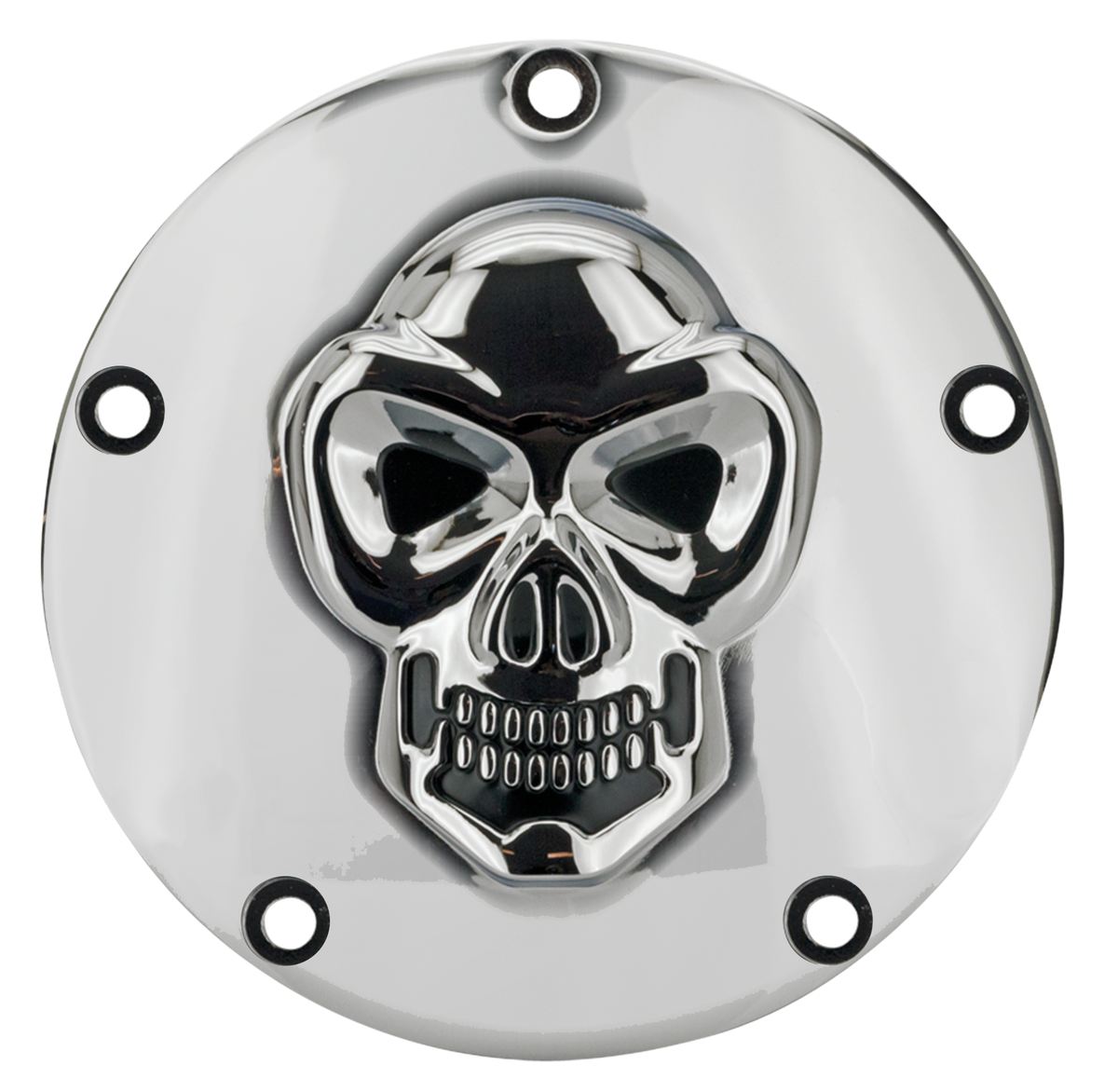 SKULLED ALUMINUM DERBY COVERS