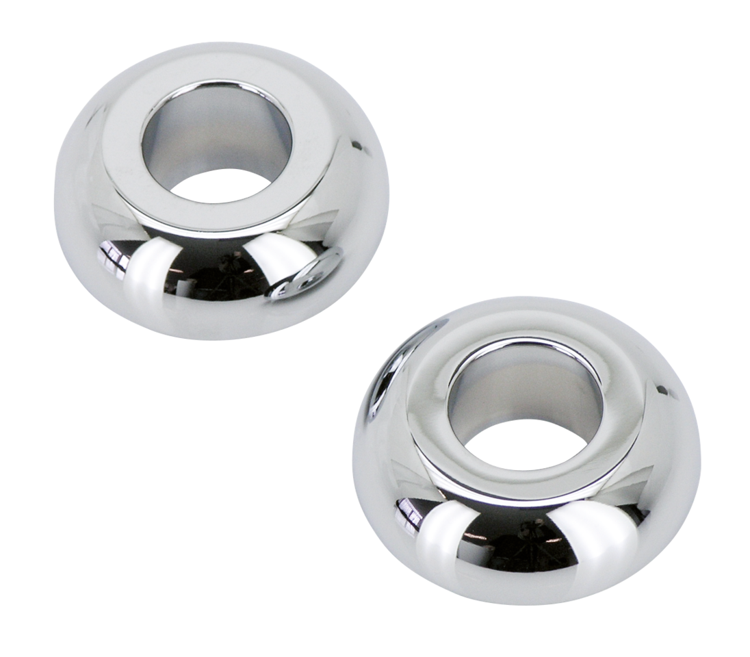 CHROME FRONT WHEEL SPACERS FOR TOURING