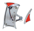 SIDEMOUNT LICENSE PLATE BRACKET WITH GOTHIC LED TAILLIGHT