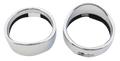 FRENCHED VISOR STYLE SPOTLIGHT TRIM RINGS