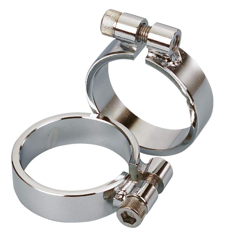 CHROME EXHAUST CLAMPS