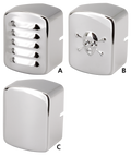 CHROME COIL COVERS