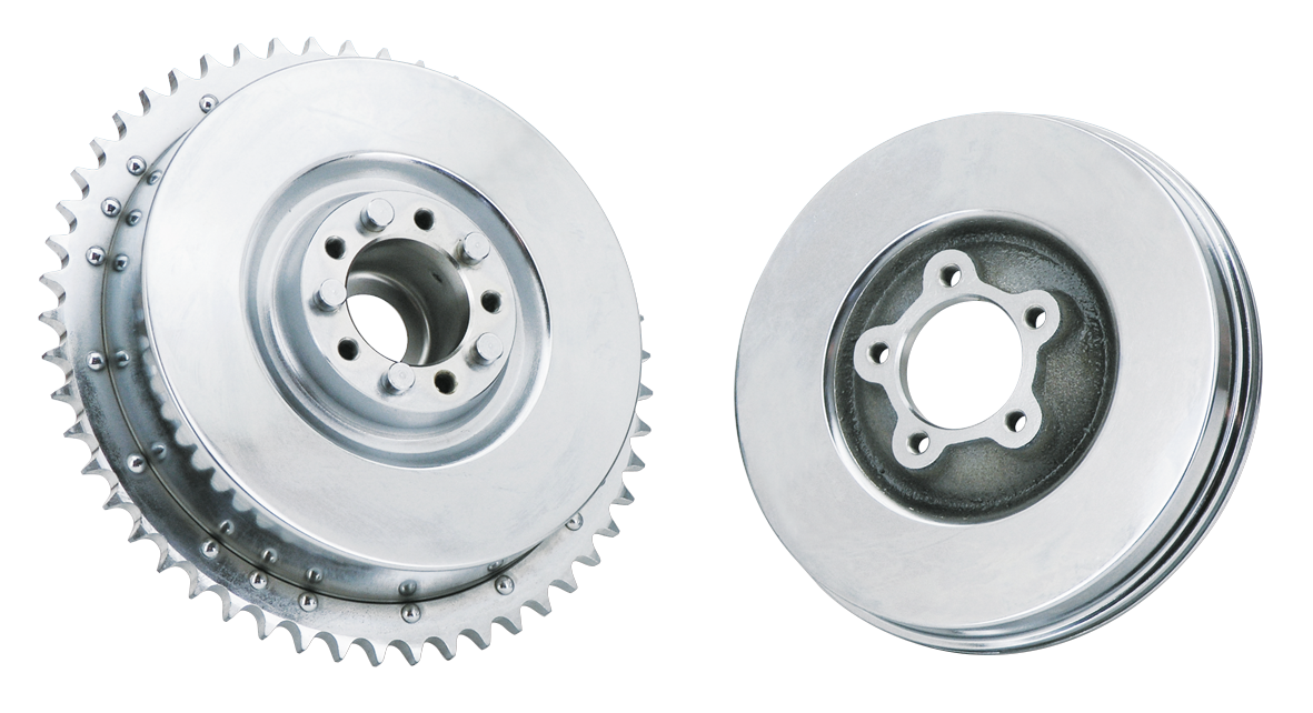 REAR BRAKE DRUMS