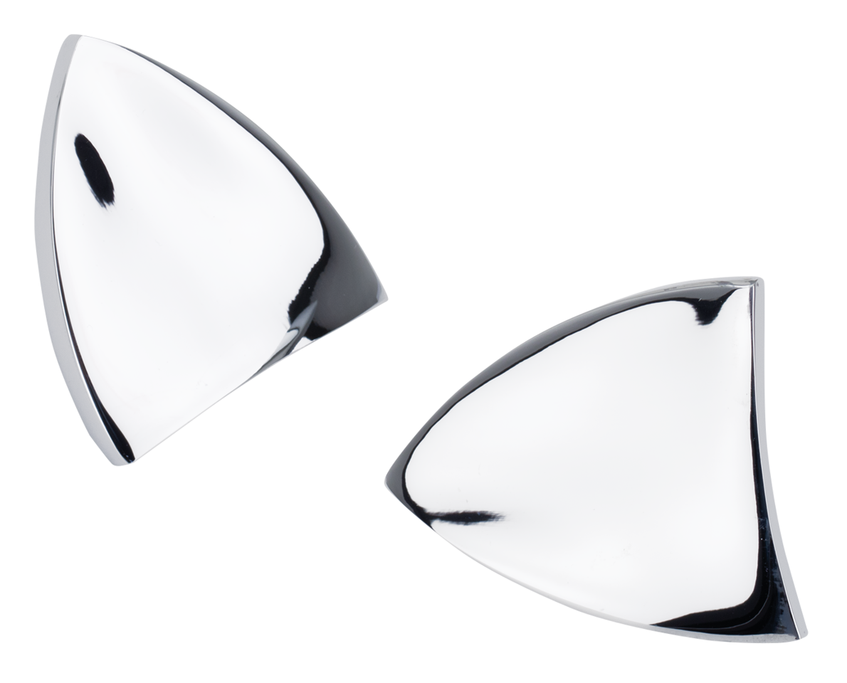 MIRROR BLOCK OFF PLATES FOR 1996-2013 BATWING FAIRING