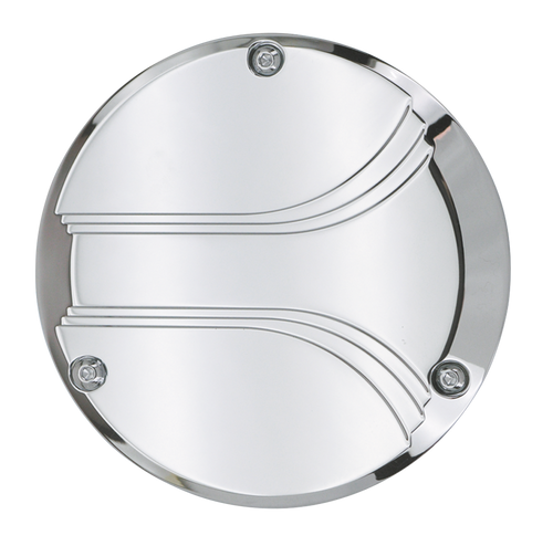 "PRO MAX" CHROME BILLET DERBY COVERS