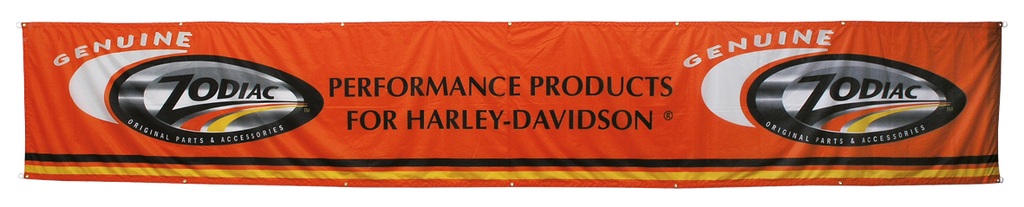 ZODIAC POLYESTER FABRIC BANNER