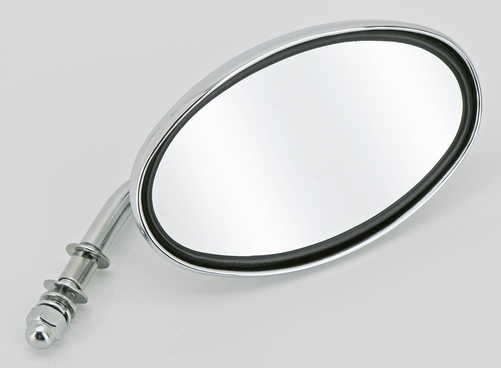 SLIMLINE MIRROR WITH VISOR AND EAGLE LOGO