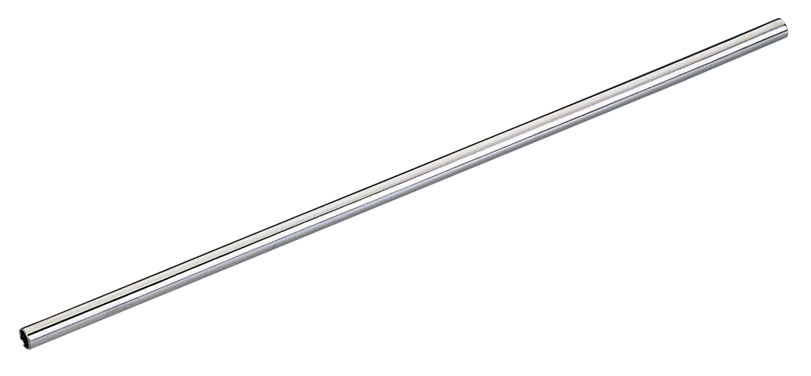 CHROME PLATED FRONT DRUM BRAKE CABLE TUBE