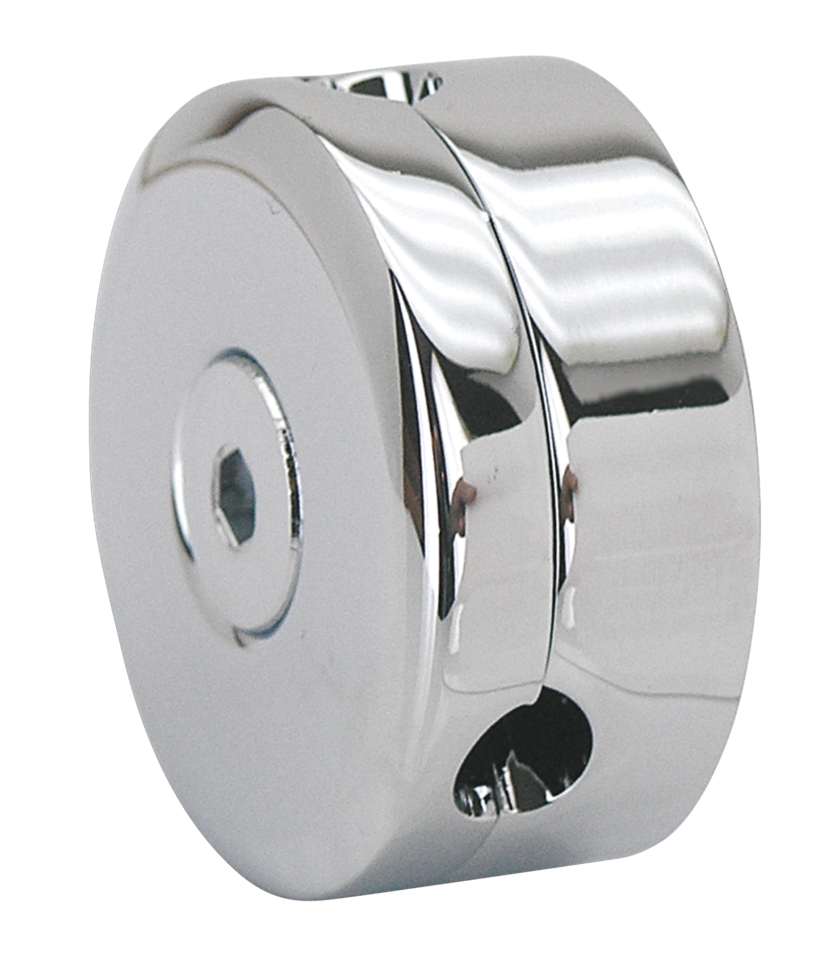 CHROME CUSTOM BRAKE LINE CLAMP