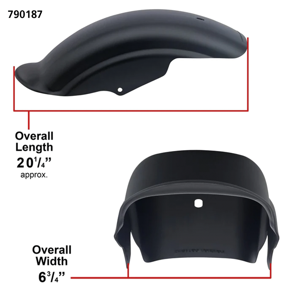 LOWBROW CUSTOMS TSUNAMI REAR FENDERS FOR SPORTSTER
