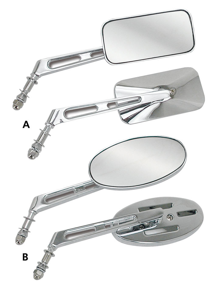 "RETRO-VISION" SOLID STEM MIRRORS