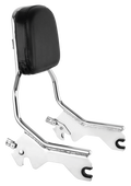 DETACHABLE ONE PIECE SISSY BAR FOR DELUXE, HERITAGE, SLIM, STREET BOB & STANDARD