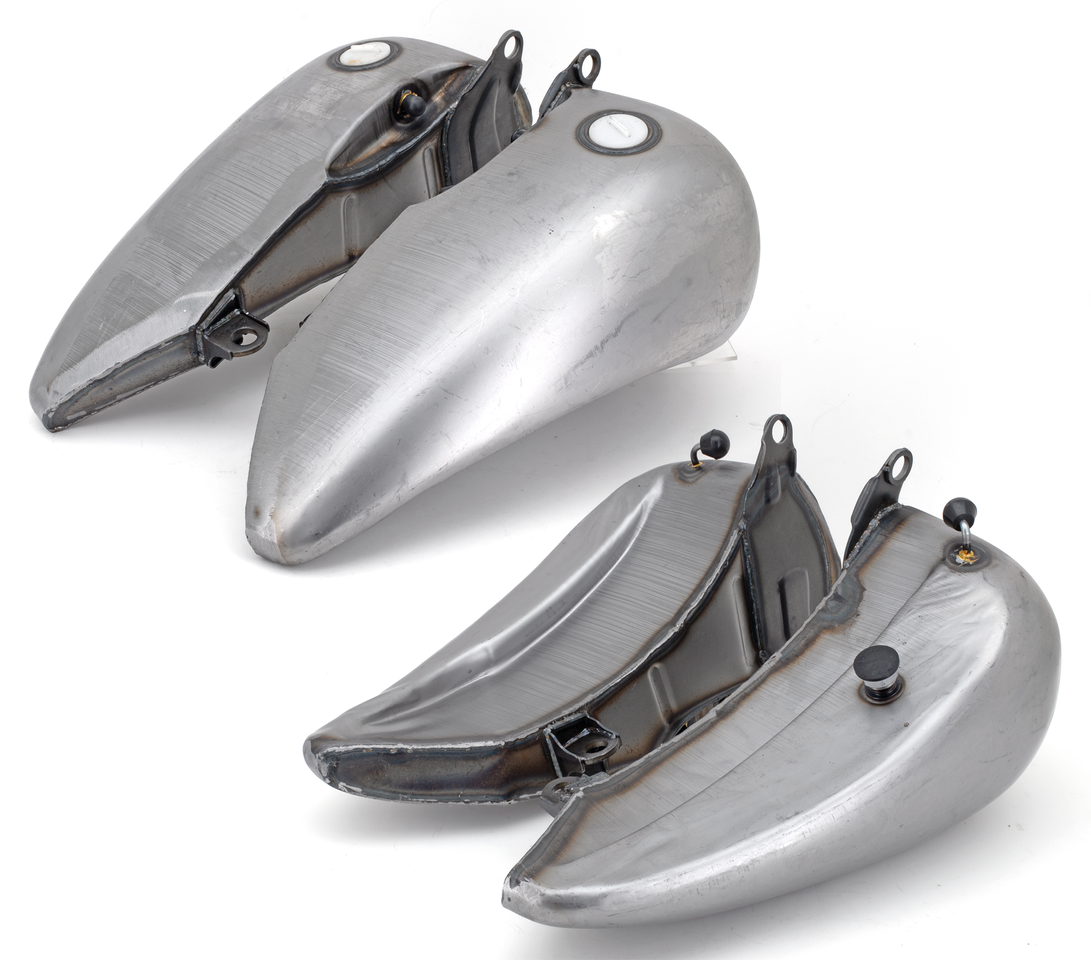 STRETCHED FLAT-SIDE TANKS FOR SOFTAIL MODELS