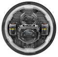7" VISOR HALO LED HEADLIGHT UNIT