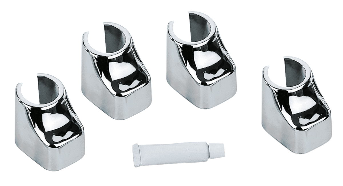 CHROME LIFTER BLOCK COVERS
