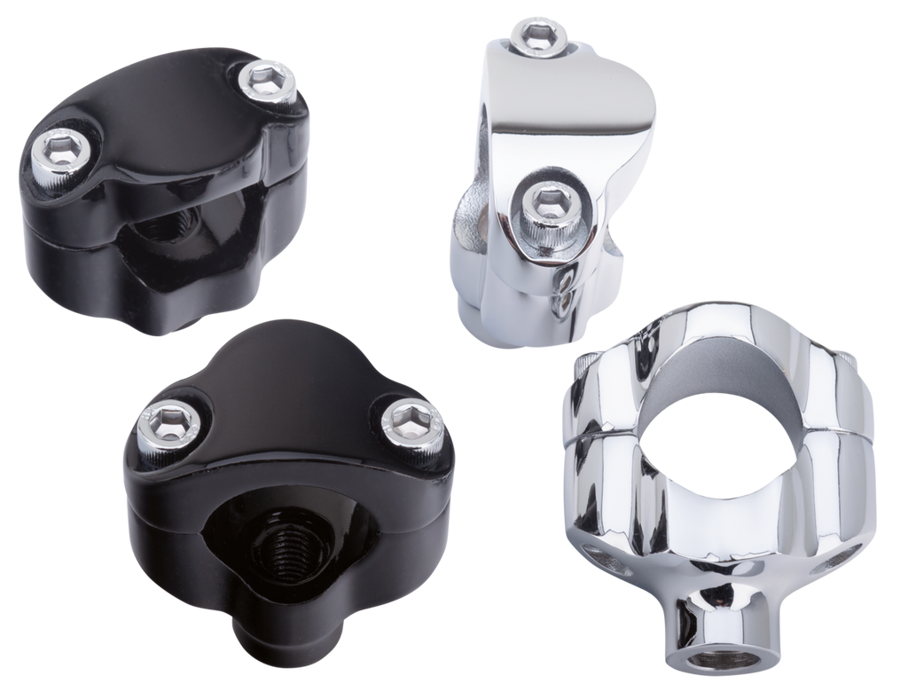 FXSTC STYLE SHORTY RISER SETS FOR 1 1/4" FAT BAR