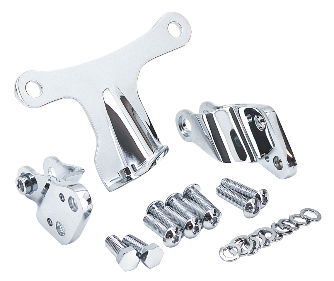 CHROME MOTOR MOUNT KIT FOR 2004-2022 XL SPORTSTER