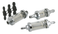 CHROME SEE-THROUGH FUEL FILTER